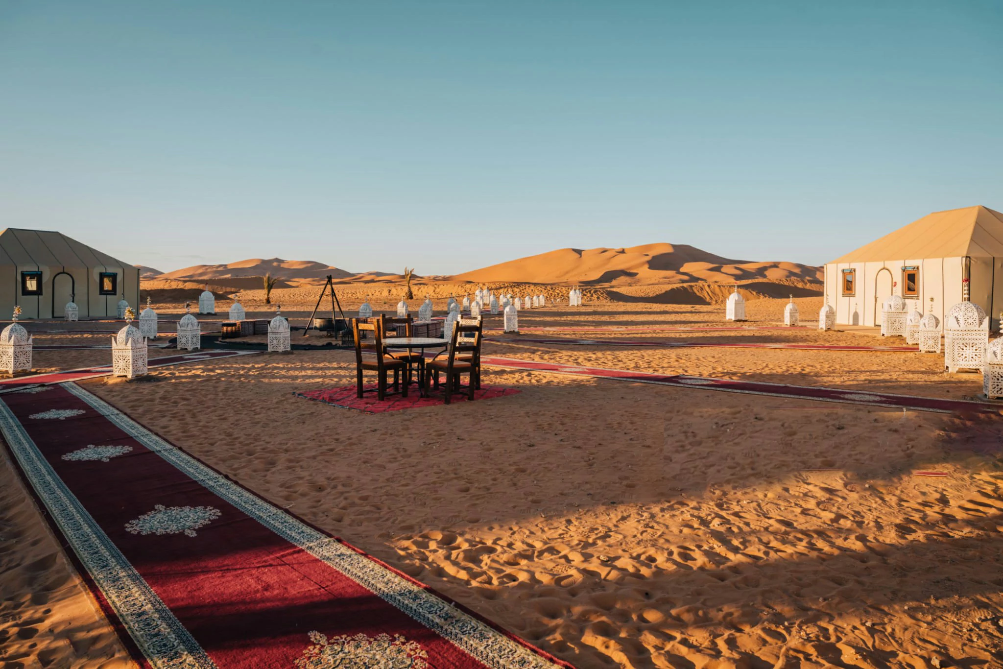 best luxury desert camp morocco