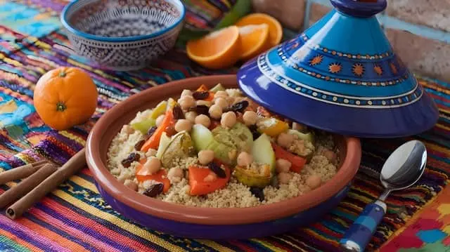 Traditional Moroccan food