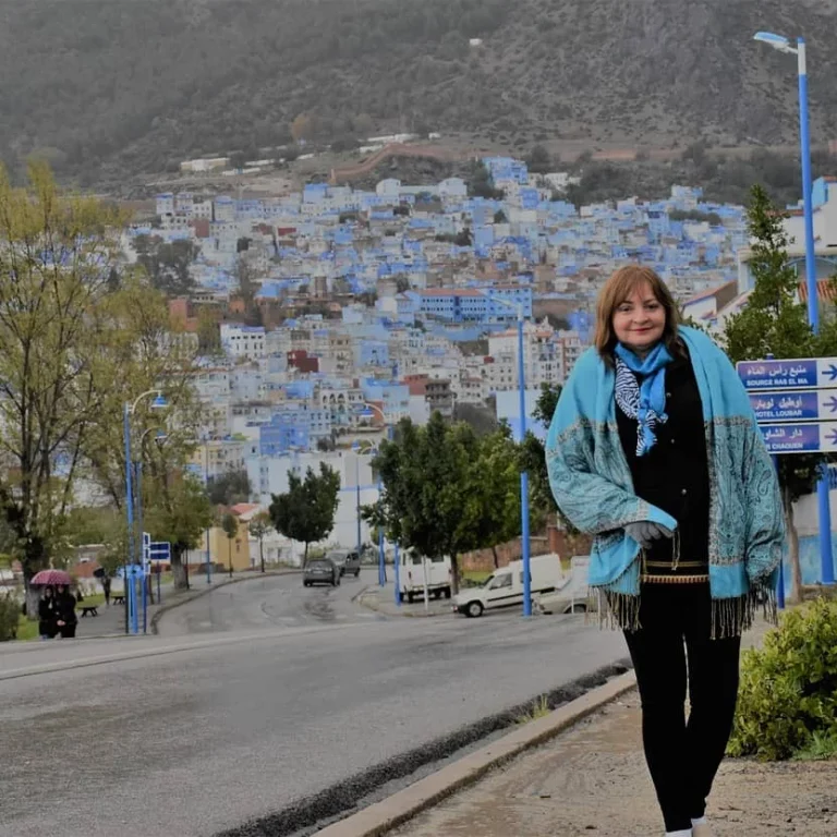 Morocco travel woman