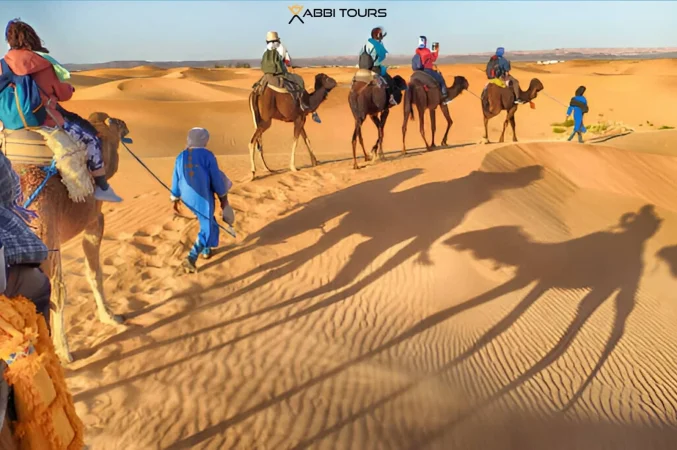 camel ride mhamid