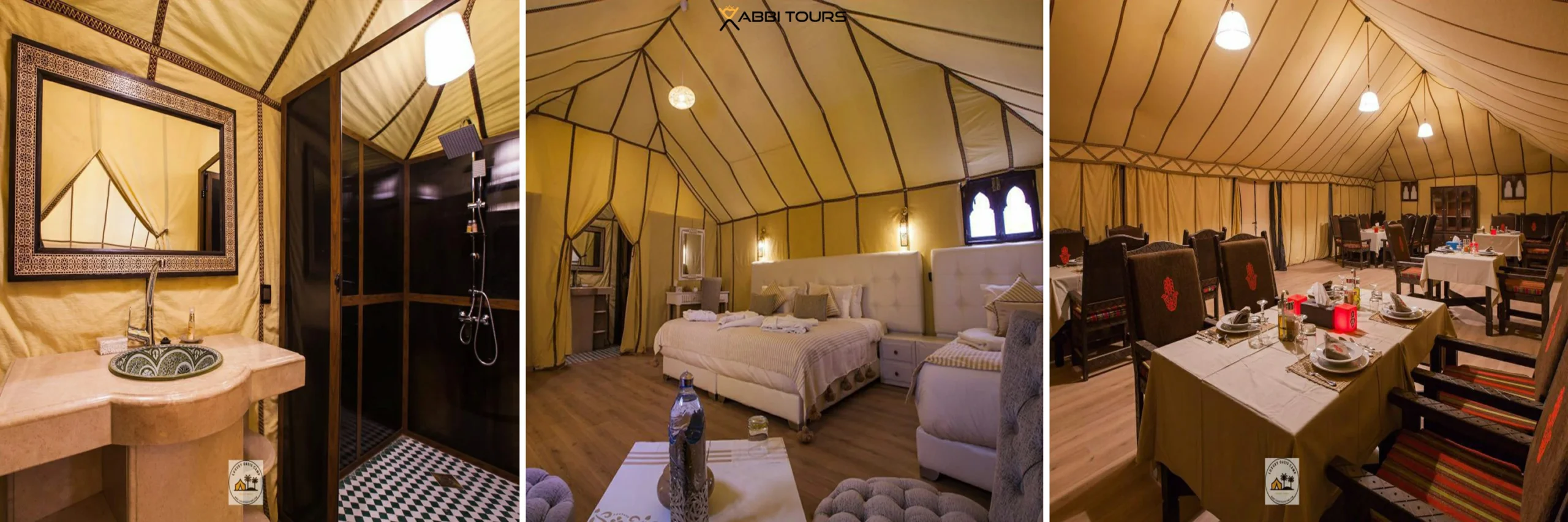 luxury desert camp
