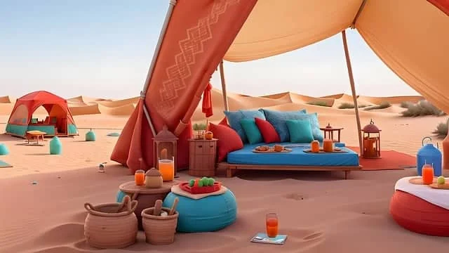 luxury camp merzouga desert