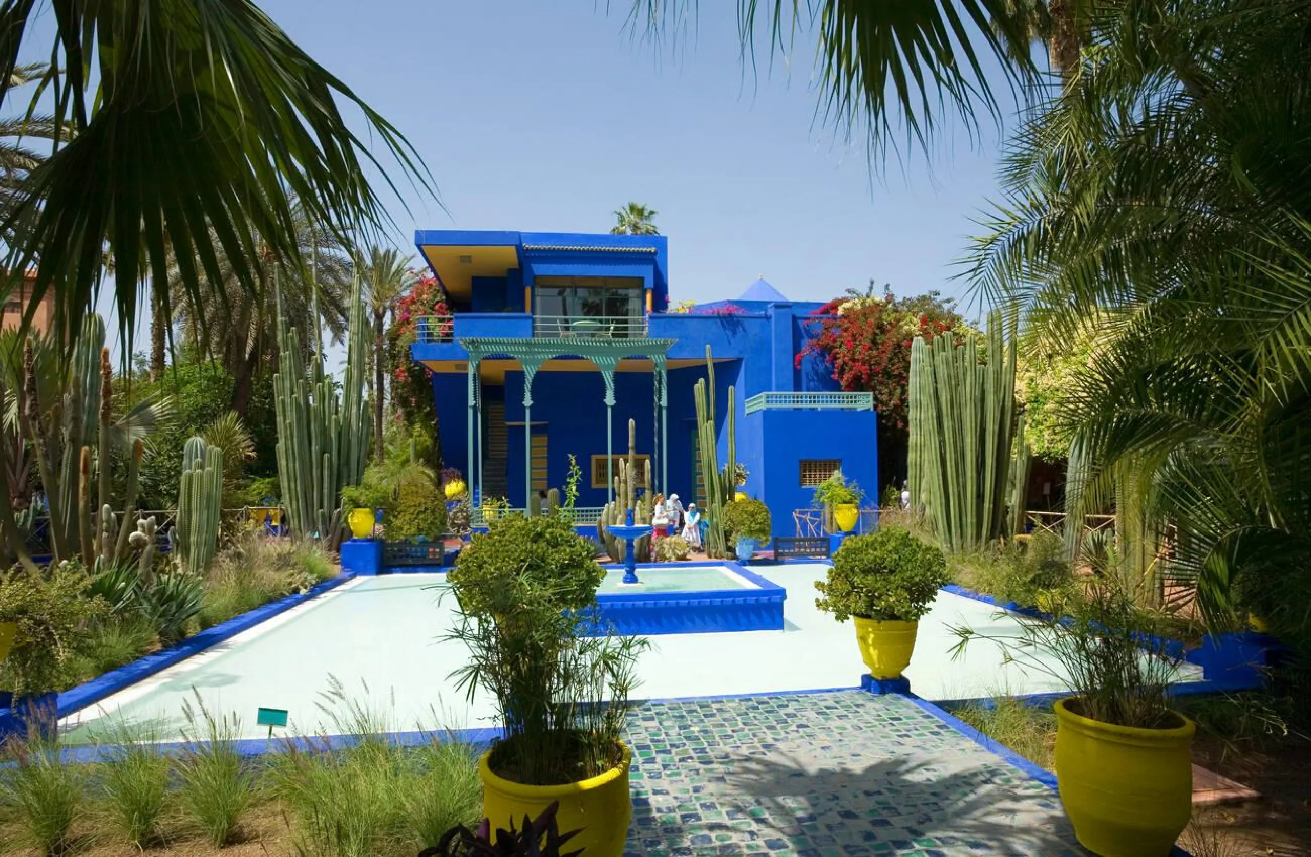le jardin majorelle morocco