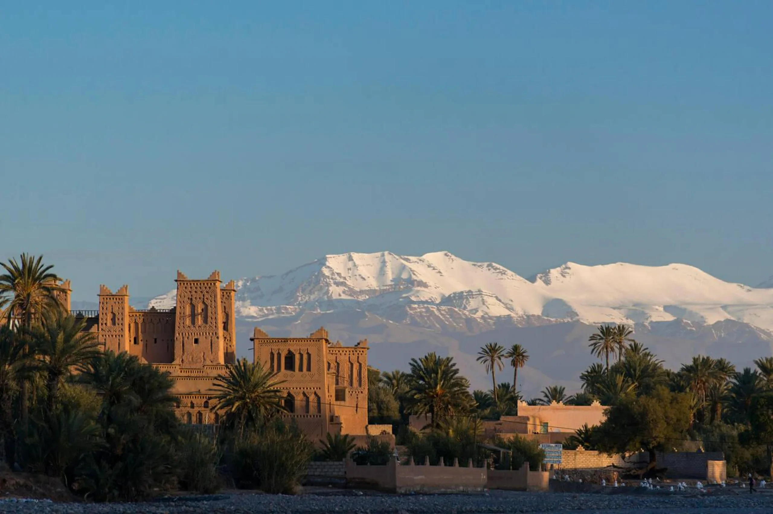 atlas mountains morocco map