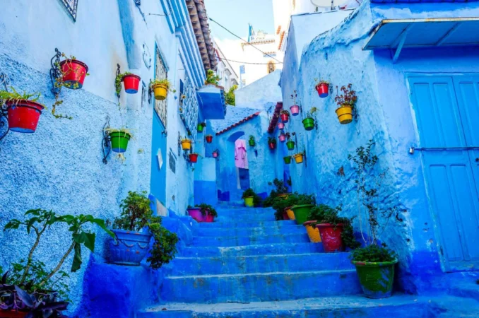 ciudad azul marruecos