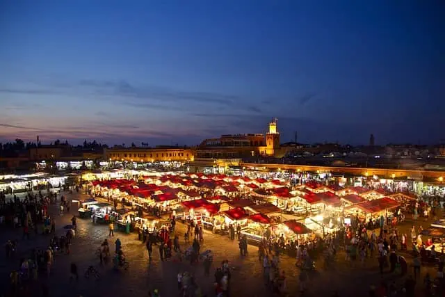 Jemaa el-Fnaa Square marrakech