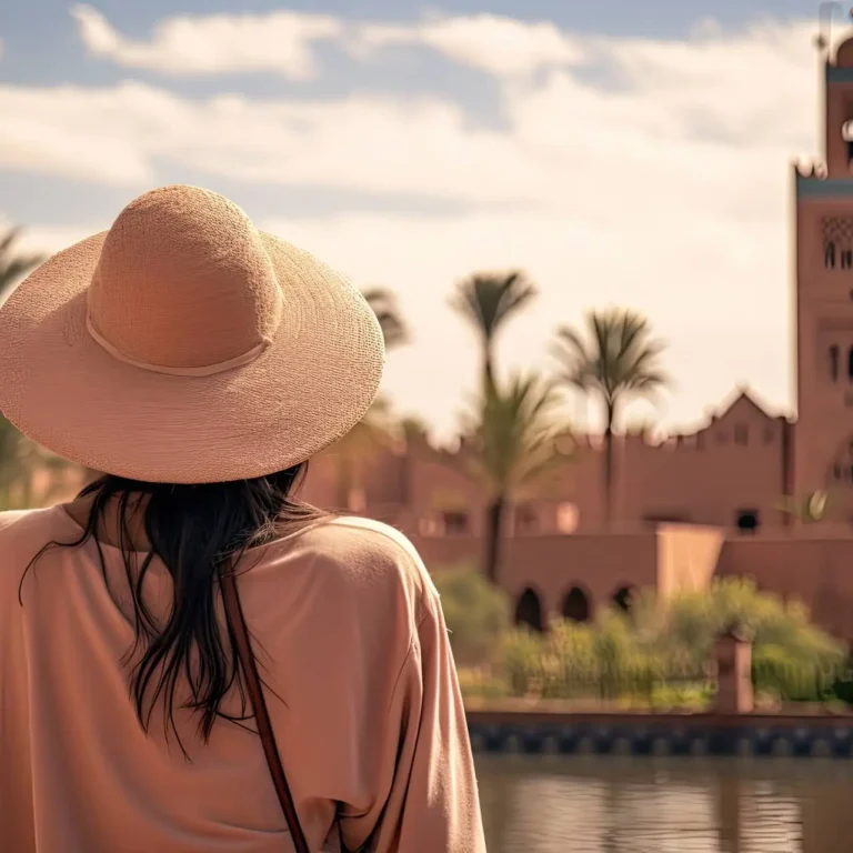 solo woman in marrakech