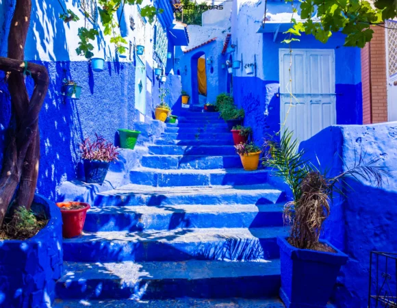 Chefchaouen blue city Morocco