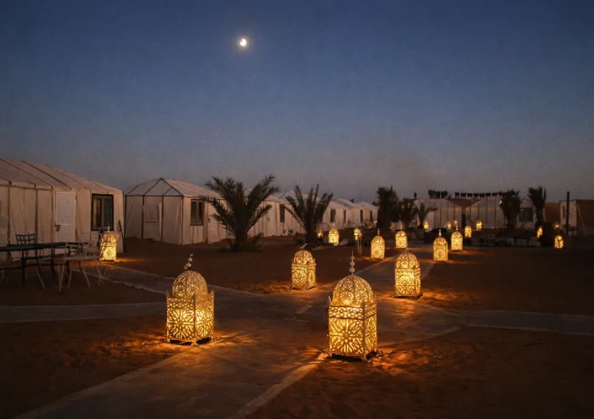 morocco desert luxury camp