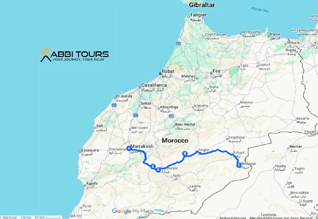 4 days SAHARA DESERT TOUR FROM MARRAKECH 4 days SAHARA DESERT TOUR FROM MARRAKECH